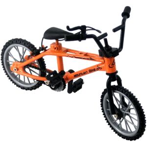 Mini Finger Bmx Fan Legetøj, Legering Funktionel Cykel Orange (1 stk., or