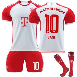 2023-2024 Bayern Munich børne nr. 10 Sane Y fodboldtrøje 22