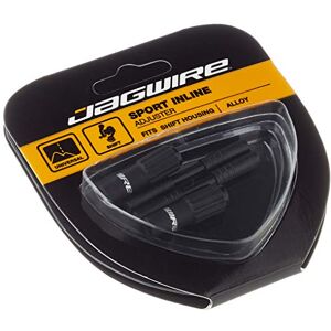 Jagwire Inline Zugeinsteller Mini, Schwarz, 2 Stück