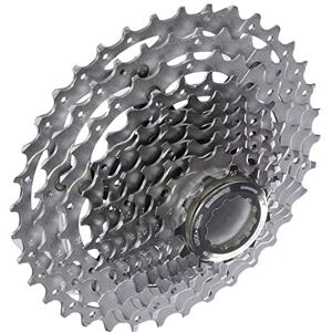 Shimano Deore Xt 10 Speed Cassette, silver