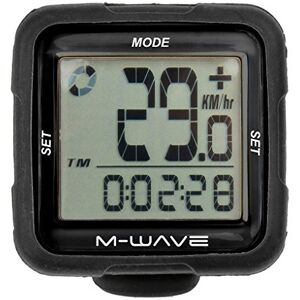 M-Wave Fahrradcomputer XIV Silicon, Schwarz, 11112