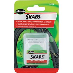 Slime 20053 Bike Skabs Patch Kit for Bike Tube Puncture Repair, Contains 6 Patches and a Metal Scuffer