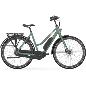 Gazelle Esprit C7 Hms Moss Green - Elcykel - 2024 - Dame Elcykel -