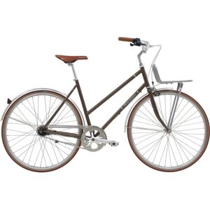 Raleigh Yate Cargo Brown - Damecykel - 2024, 52cm - Med Frontlad - Brun - Dame