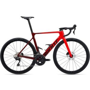 Giant Propel Advanced 2 Pure Red - Racercykel - 2024, Large - Rød - Herre Racercykel