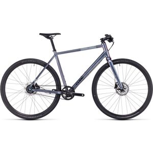 Cube Hyde Race - Herrecykel - 2024, 54cm - Lilla - Herre