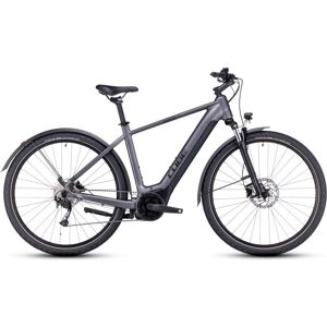 Cube Nuride Hybrid 500 Allroad - Elcykel - 2023, 58cm - Grå - Herre Elcykel