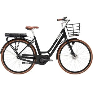 Norden Ellinor Mid Black Shiny - Elcykel - 2024, 48cm - Dame Elcykel - Sort