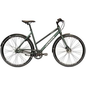 Jensen -  Citybike C8 Dame - S - Flaske Grøn