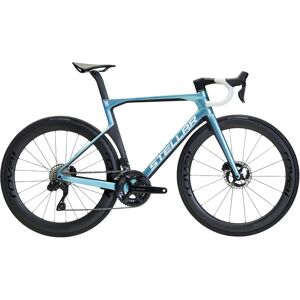 STELLAR -  CC6  -  Azzurro  -  Aero Racer - Shimano Rs370 (Standard) - 55 cm