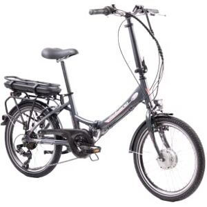 F.lli Schiano E- Mercury Bicicleta, Adulto Unisex, Negra, 29