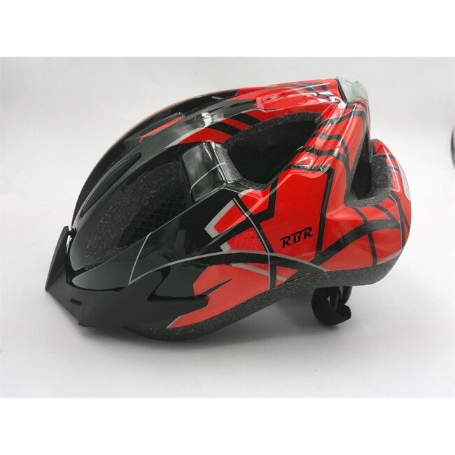 Norauto Casco Bicicleta Niño Rbr Rojo/negro Talla S-m