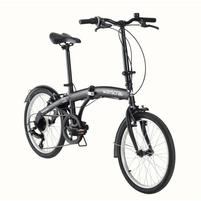 Wayscral Bicicleta Plegable Wayscral Takeaway 100 Negra