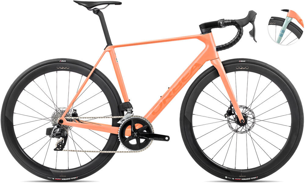 Orbea orca m31e ltd pwr 2024 bicicletas de carretera carbono Naranja (51)