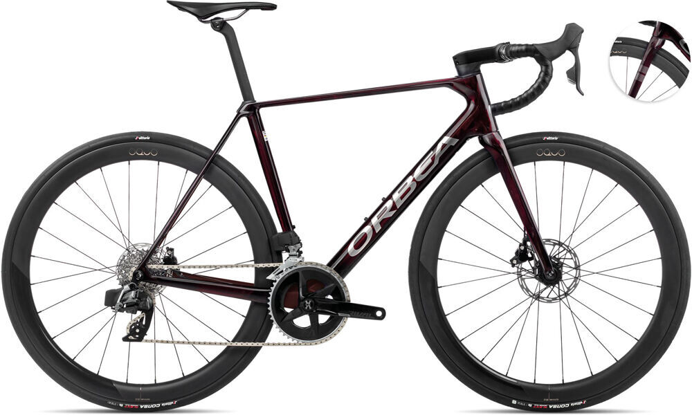 Orbea orca m31eltd pwr 2024 bicicletas de carretera carbono Rojo (57)