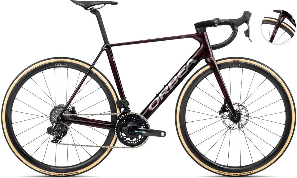 Orbea orca m21e ltd pwr 2024 bicicletas de carretera carbono Rojo (60)