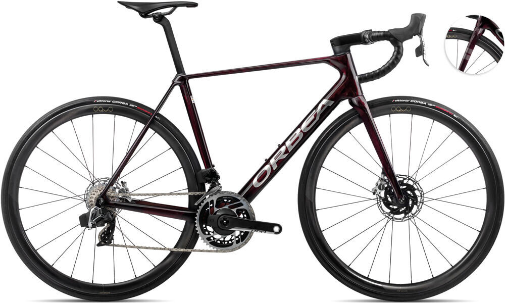 Orbea orca m11e ltd pwr 2024 bicicletas de carretera carbono Rojo (47)