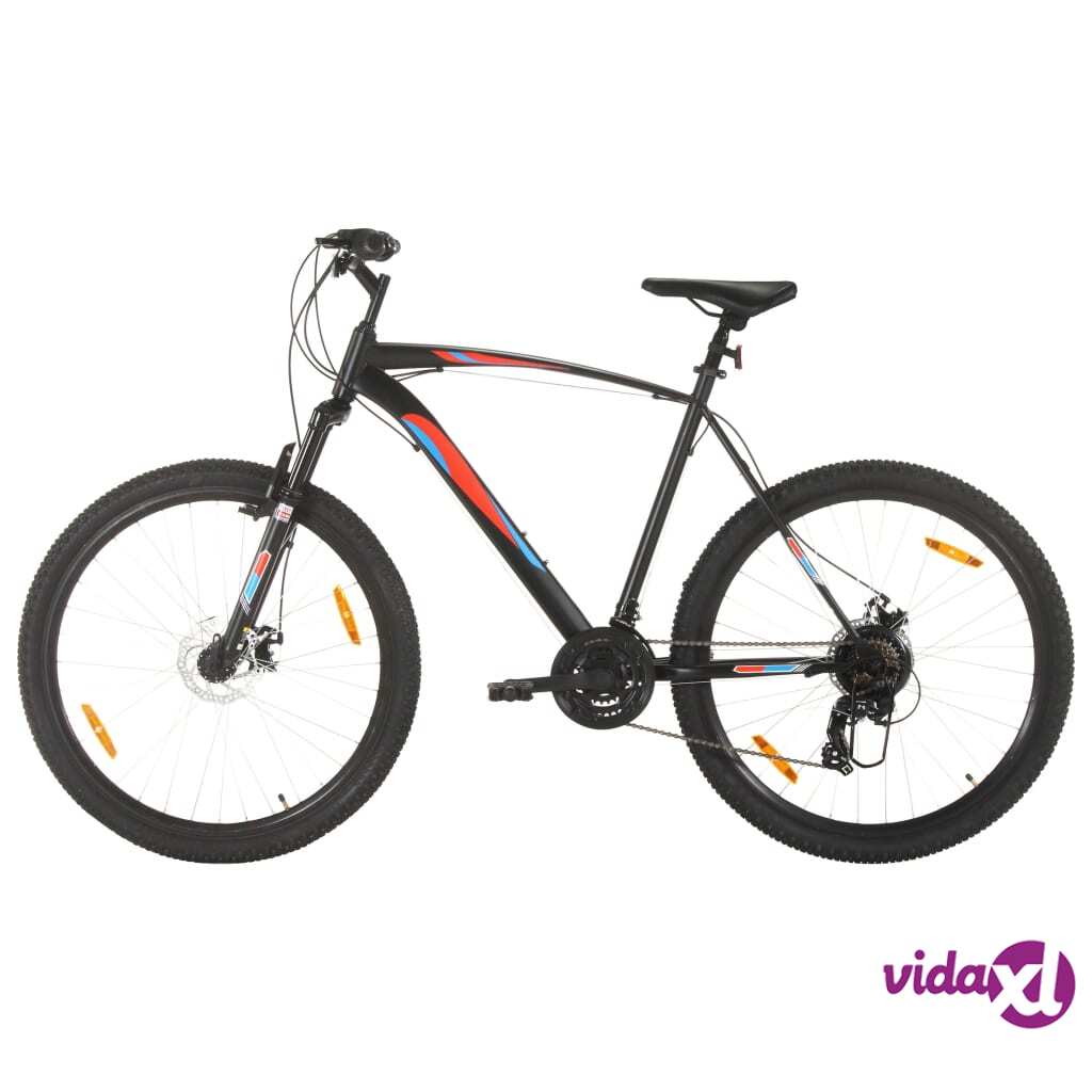 vidaXL Maastopyörä 21 vaihdetta 29" renkaat 53 cm runko musta