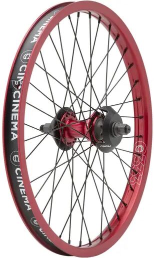 Cinema BMX Takarengas Cinema ZX 333 20" Cassette (Punainen - Right hand drive)