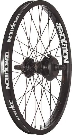 Demolition BMX Takarengas Demolition Rotator V4 Pro Freecoaster (Musta - Right hand drive)