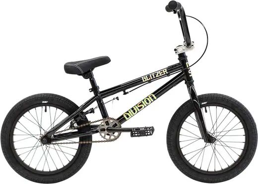 Division Freestyle BMX Pyr Division Blitzer 16" 2021 (Black/Polished)