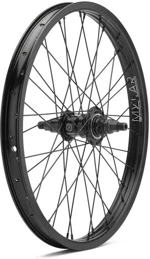 Mission BMX Takarengas Mission Deploy 20" Freecoaster (Musta - Left hand drive)