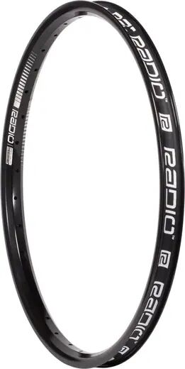 Radio Bike Co Radio Argon 20" Pro Race BMX Rim (Musta - Takaosa)