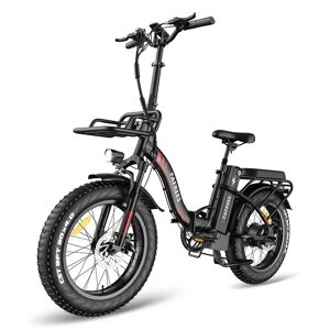 Fafrees F20 Max 2023 Version 500W 20" Fat Bike VTT électrique Pliable 22,5 Ah Samsung Batterie-Black - Publicité