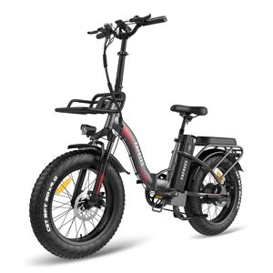 Fafrees F20 Max 2023 Version 500W 20" Fat Bike VTT électrique Pliable 22,5 Ah Samsung Batterie-Gray - Publicité