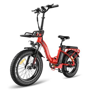 Fafrees F20 Max 2023 Version 500W 20" Fat Bike VTT électrique Pliable 22,5 Ah Samsung Batterie-Red - Publicité