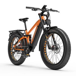 Dukawey Silvertip8 1000W 26" Fat Bike VTT électrique 52V 20Ah Samsung Batterie E-MTB, Orange - Publicité