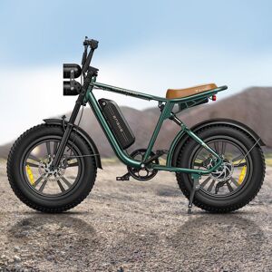 Engwe M20 Fat Bike 750W 20" VTT électrique-Green / 13Ah Battery - Publicité