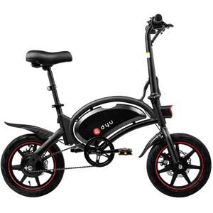 DYU D3F 240W 14" Mini Vélo électrique VAE de Ville 36V 10Ah Batterie-EU Plug - Publicité