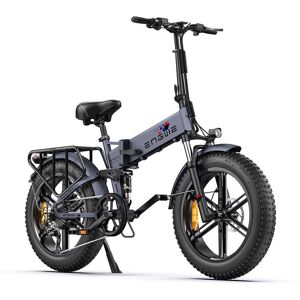 Engwe Engine Pro 2022 Version 750W 20" Fat Bike VTT électrique Pliable 16Ah Batterie-Gray - Publicité