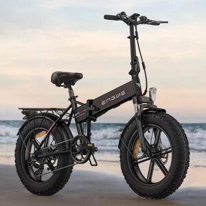 Fat Bike Engwe EP-2 Pro 2022 Version 750W 20" VTT électrique Pliable 13Ah Batterie, Noir - Publicité