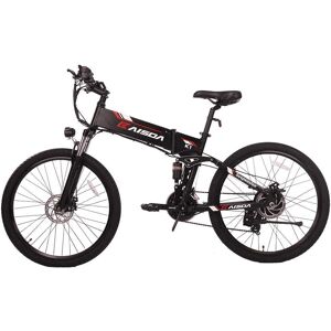 Kaisda K1 500W 26'' VTT électrique Pliant 48V 10.4Ah Batterie-Black - Publicité