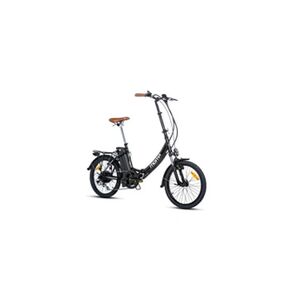 Moma Bikes Vélo Electrique VAE Pliant De ville, E-20.2, Aluminium, SHIMANO 7V, Bat. Ion Lithium 36V 16Ah - Publicité