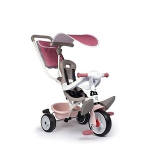 Smoby Tricycle baby Balade Plus Rose - Publicité