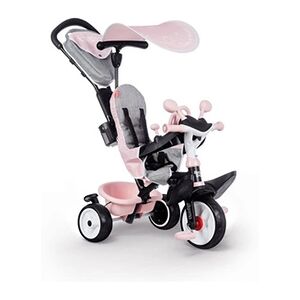 Smoby Tricycle baby Driver Plus Rose - Publicité