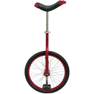 GENERIQUE Fun Eenwieler Monocycle 20 pouces 46 cm Unisexe Rouge - Publicité