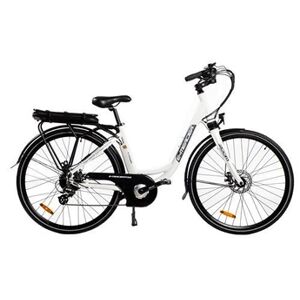 Mercier Vélo de ville à Assistance Electrique 28 pouces 8 vitesses aluminium blanc femme - Publicité
