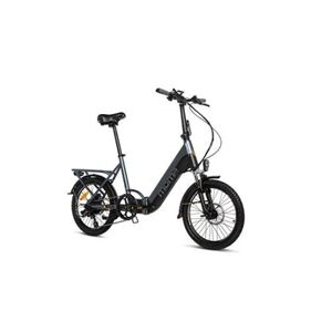 Moma Bikes Vélo Electrique VAE de Ville Pliant, E20Pro, Aluminium, SHIMANO 7 Vitesses Bat. Ion Lithium intégrée et amovible de 48V 13Ah - Publicité