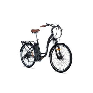 Moma Bikes Vélo Electrique VAE De ville, E-28.2, Aluminium, SHIMANO 7 Vitesses , Freins a Disque Hydraulique Bat. Ion Lithium 36V 16Ah - Publicité