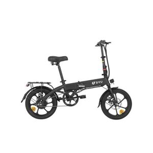 Dyu A1FPro 250W moteurs vélo électrique 7.5AH batterie électrique 16 pouces gros pneu E-Bike MINI VTT Pliage - Publicité
