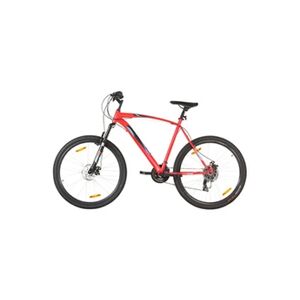 VIDAXL Vélo de montagne 21 vitesses Roues 29 pouces Cadre 53 cm Rouge - Publicité