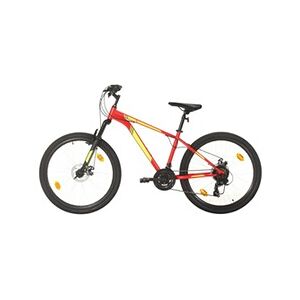 VIDAXL Vélo de montagne 21 vitesses Roues de 27,5 pouces 38 cm Rouge - Publicité