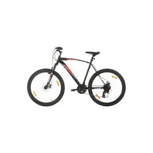 VIDAXL Vélo de montagne 21 vitesses Roues 29 pouces Cadre 53 cm Noir - Publicité