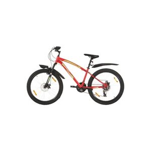 VIDAXL Vélo de montagne 21 vitesses Roues de 26 pouces 36 cm Rouge - Publicité
