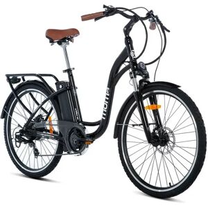 Momabikes Vélo Electrique  De ville, E-28.2 , Aluminium, SHIMANO 7 Vitesses , Freins a Disque Hydraulique Bat. Ion Lithium 36V 16Ah - Neuf - Publicité