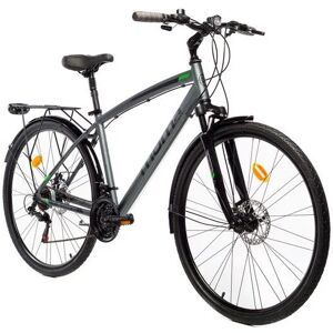 Momabikes Vélo TREKKING, TREKKING PRO M 28 , Aluminium, SHIMANO 21v, Freins a Disque, Suspension Avant (Plusieurs tailles) - Neuf - Publicité